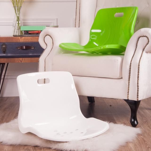 Lumbar support on sale plastic chair