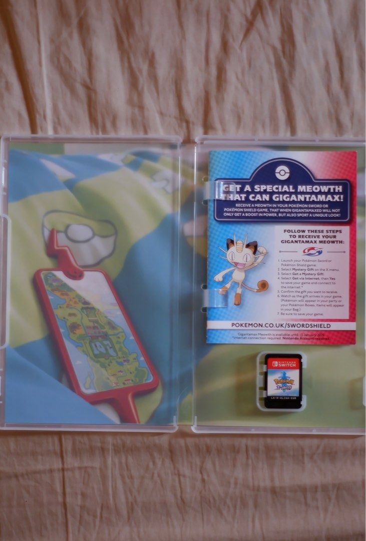 Pokemon Sword (Category: Nintendo) located in Manila. Submitted by rockiescloset (Listing ID 1213273036, Image 3). Description: Selling lightly used Pokemon Sword Switch game by my jowa. Location: Taguig City Not available for meet-up. Sorry! Only for delivery. Delivery fee will be shouldered by buyer. :) Fixed Rate **.