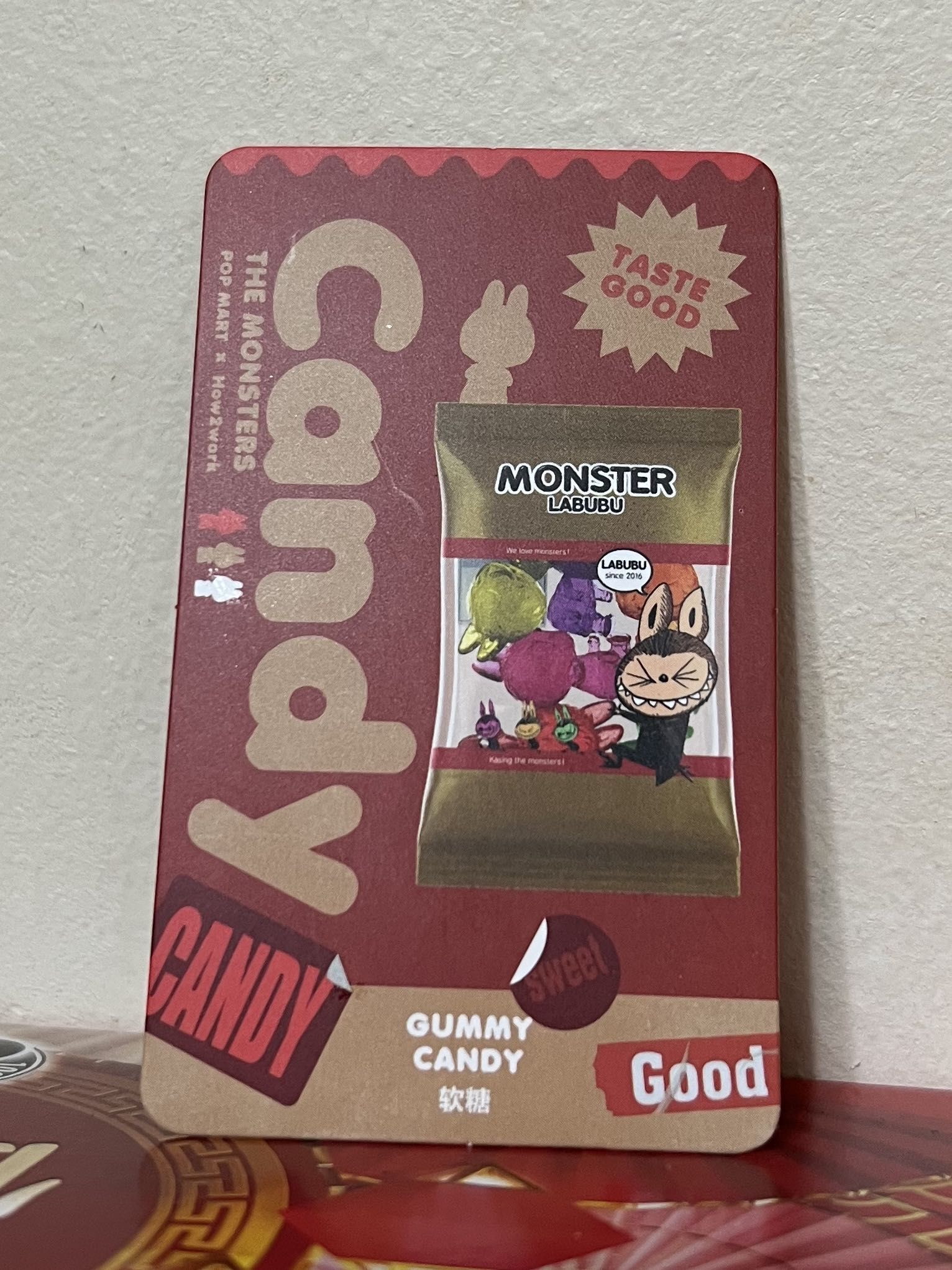 Popmart Labubu Candy The Monster Haribo Gummy Candy, Hobbies & Toys