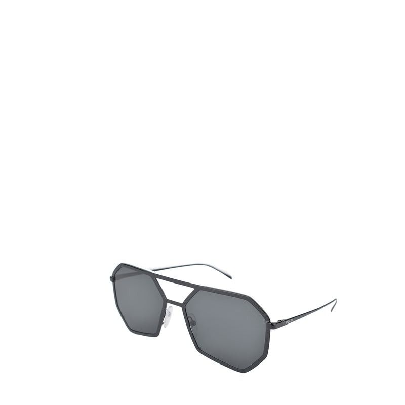 Prada black aviator clearance sunglasses