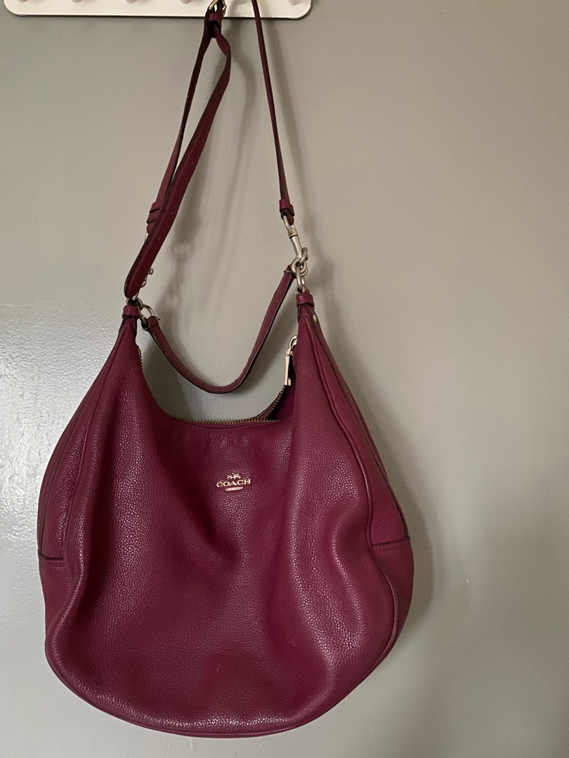 COACH F38259 LEATHER LARGE HARLEY HOBO SHOULDER BAG SADDLE