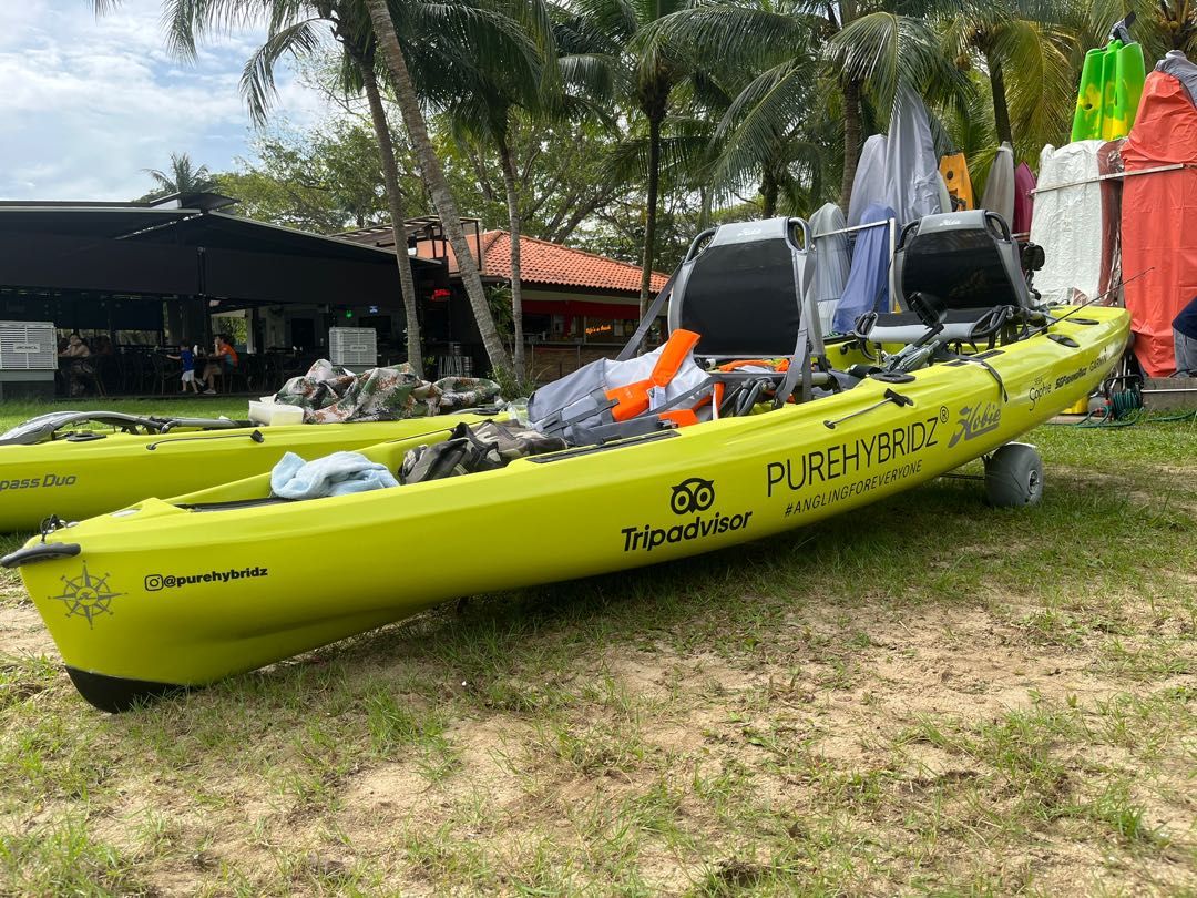 Full Day Kayak Fishing Rental Hobie Kayaks Purehybridz , Sports