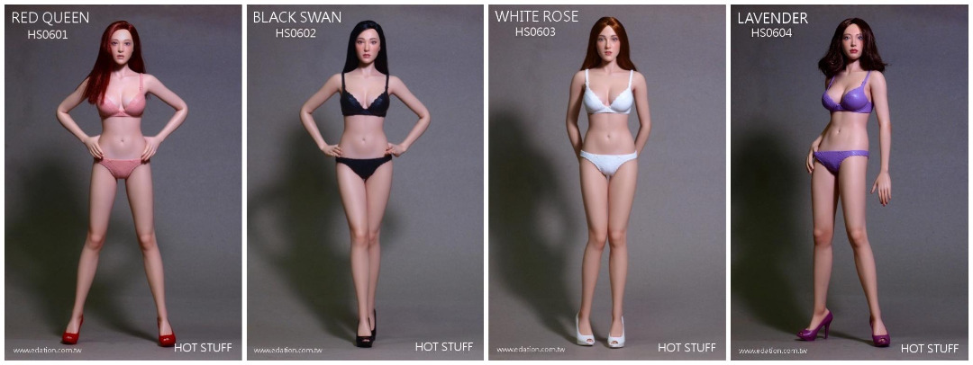 全新現貨In Stock】 1/6 火紅玩具HOT STUFF 包膠性感女素體
