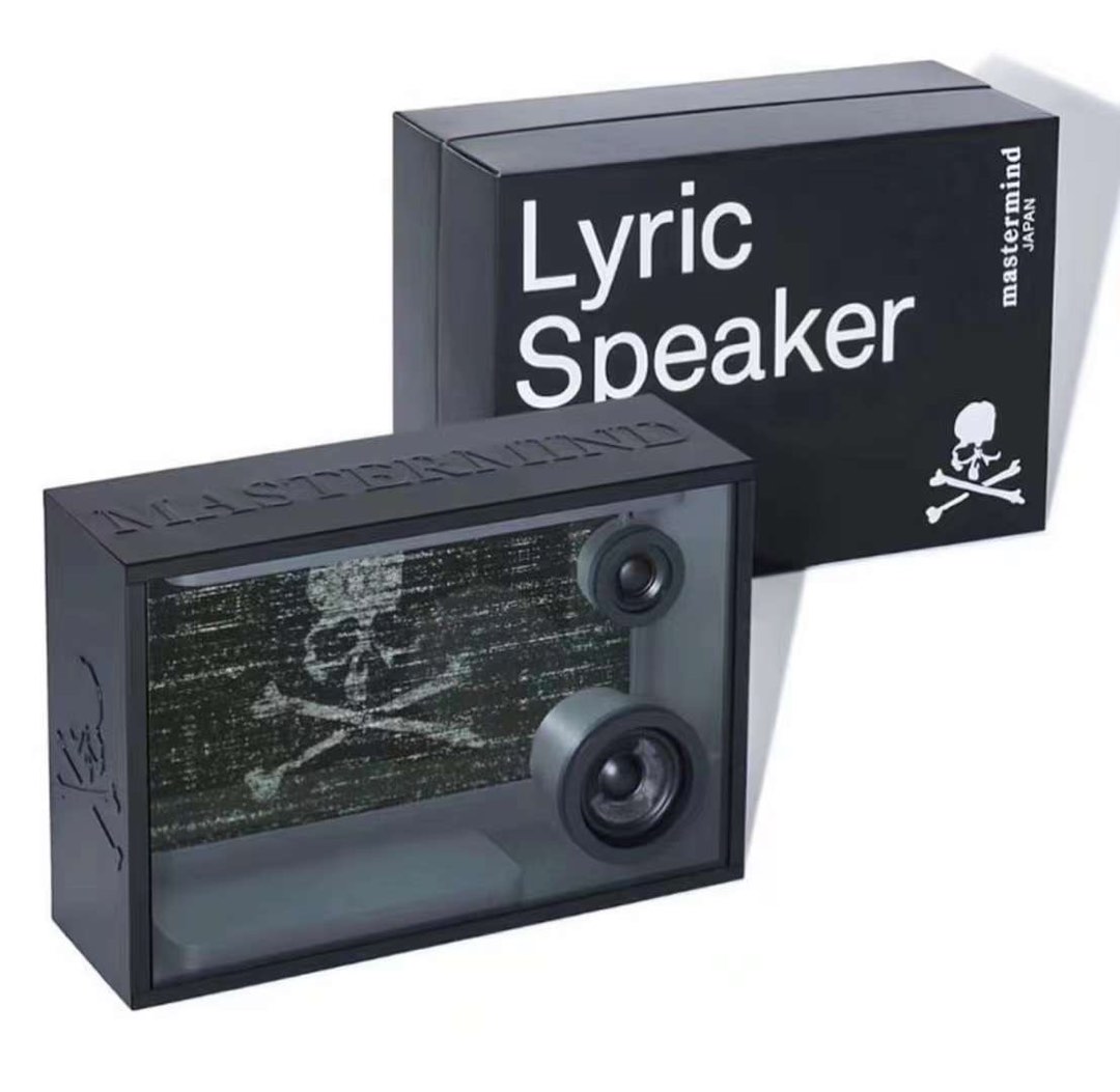 [PreOrder] Cotodama x Mastermind Japan Lyric Speaker Box Black MMJ