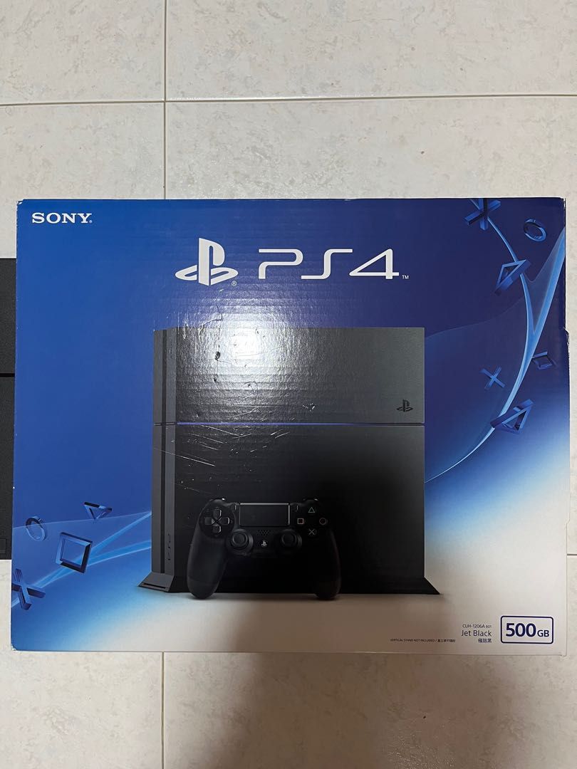 PS4 500GB Jet Black, Video Gaming, Video Game Consoles 