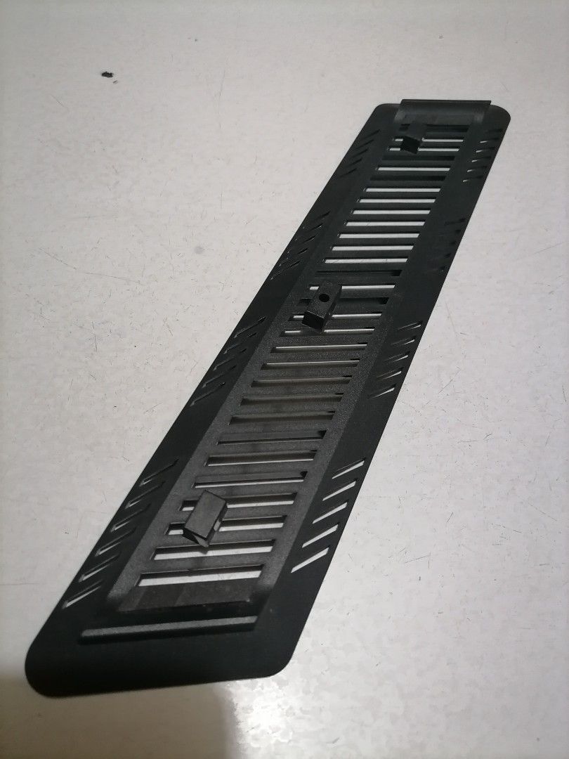Playstation PS4 Slim stand (Category: Cases & Covers) located in Manila. Submitted by wyler.xl (Listing ID 1213367583, Image 1). Description: Playstation 4 Slim vertical stand - Not compatible with PS4 Regular or PS4 Pro. - Item Location is near Doroteo Jose LRT Station..