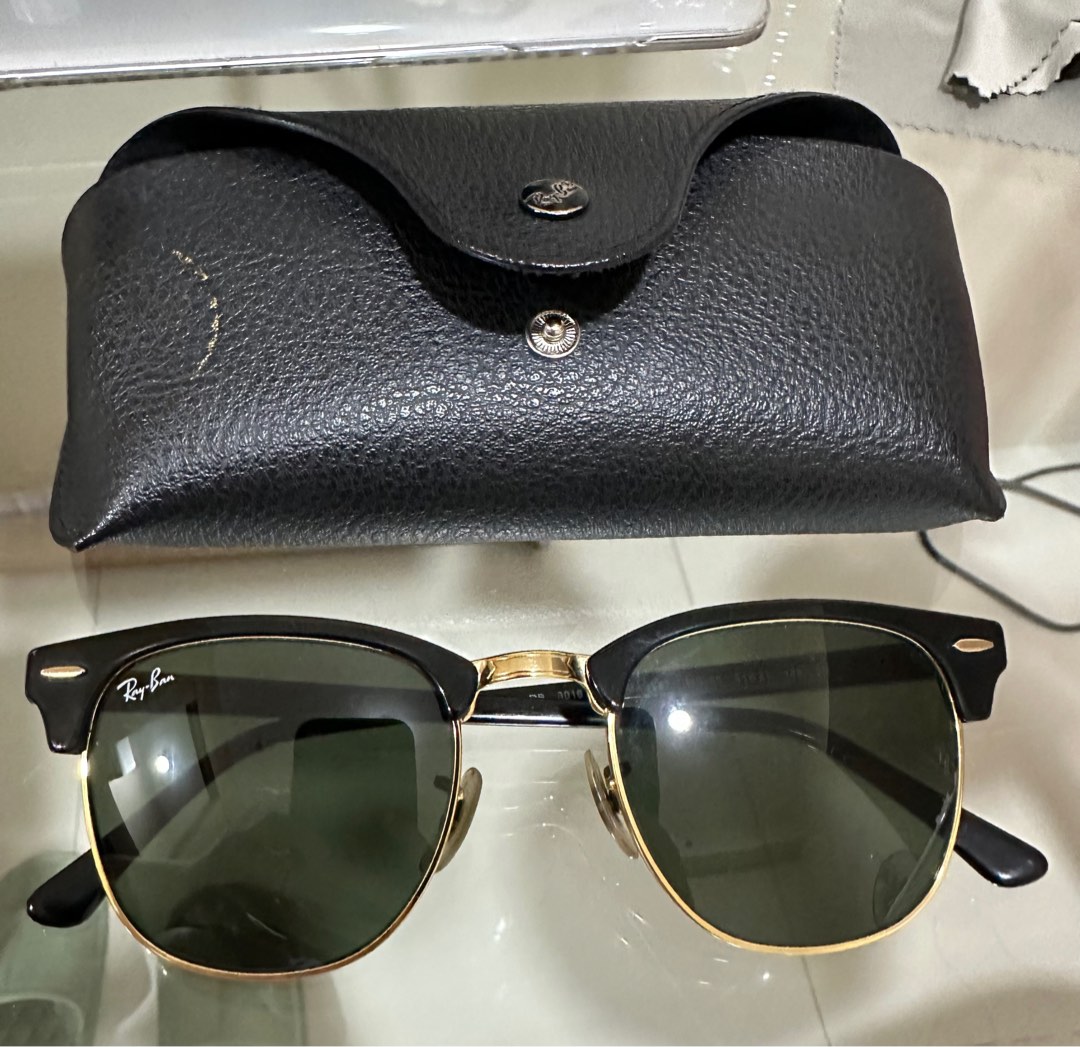 Ray Ban Clubmaster, Men's Fashion, Watches & Accessories, Sunglasses ...