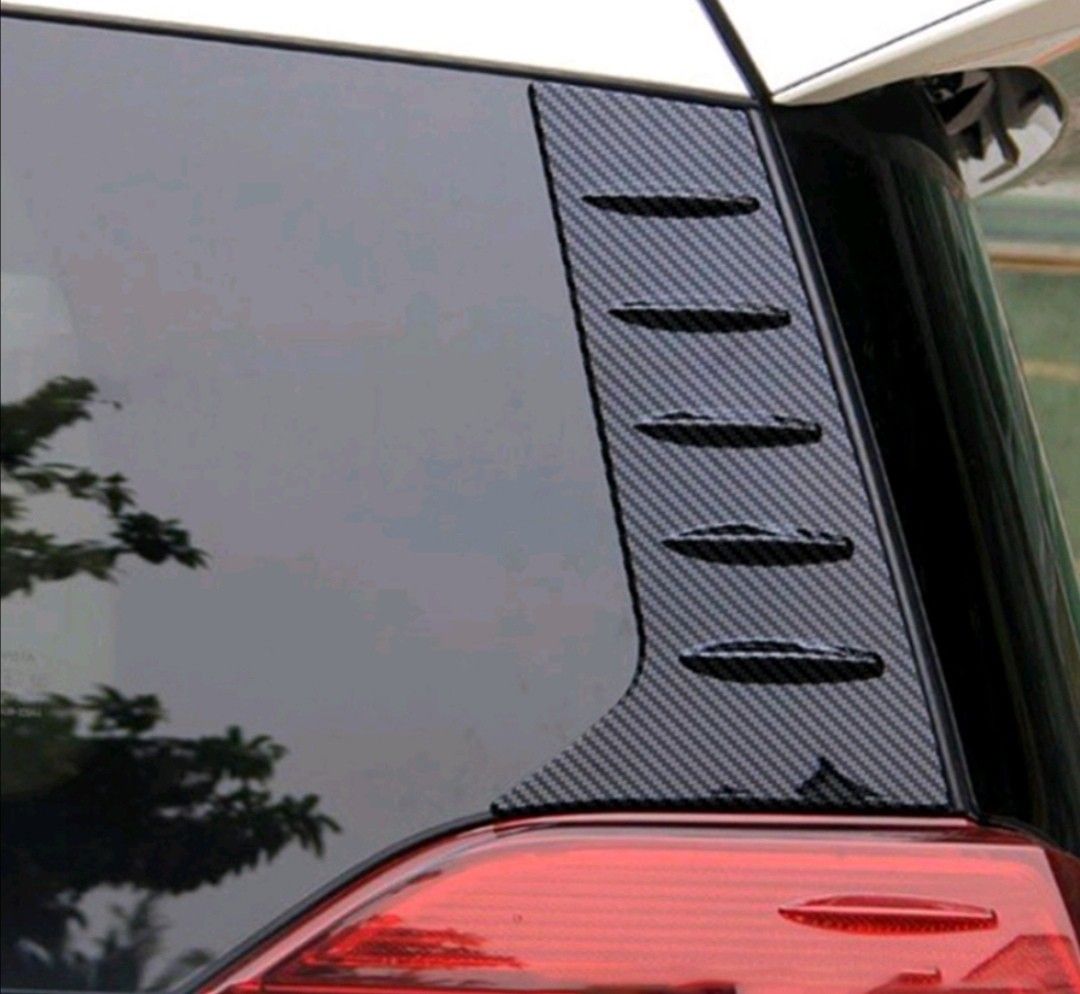 Rear window pillar trim, Car Accessories, Accessories on Carousell