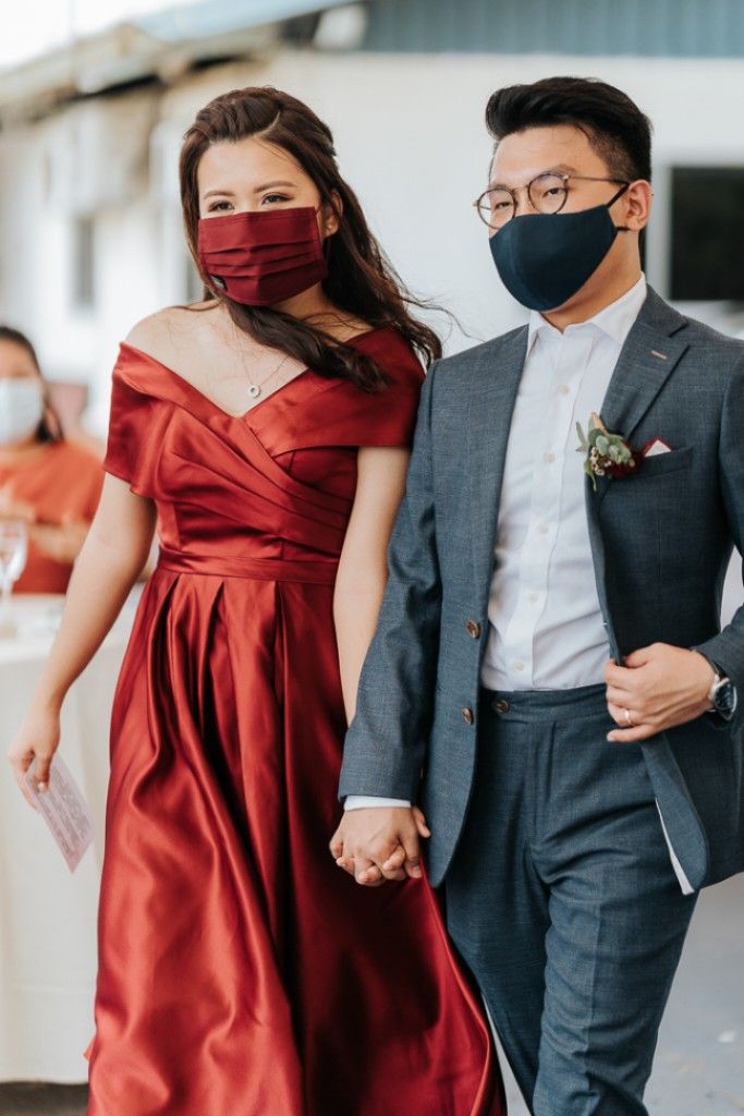 Red Midi Gown