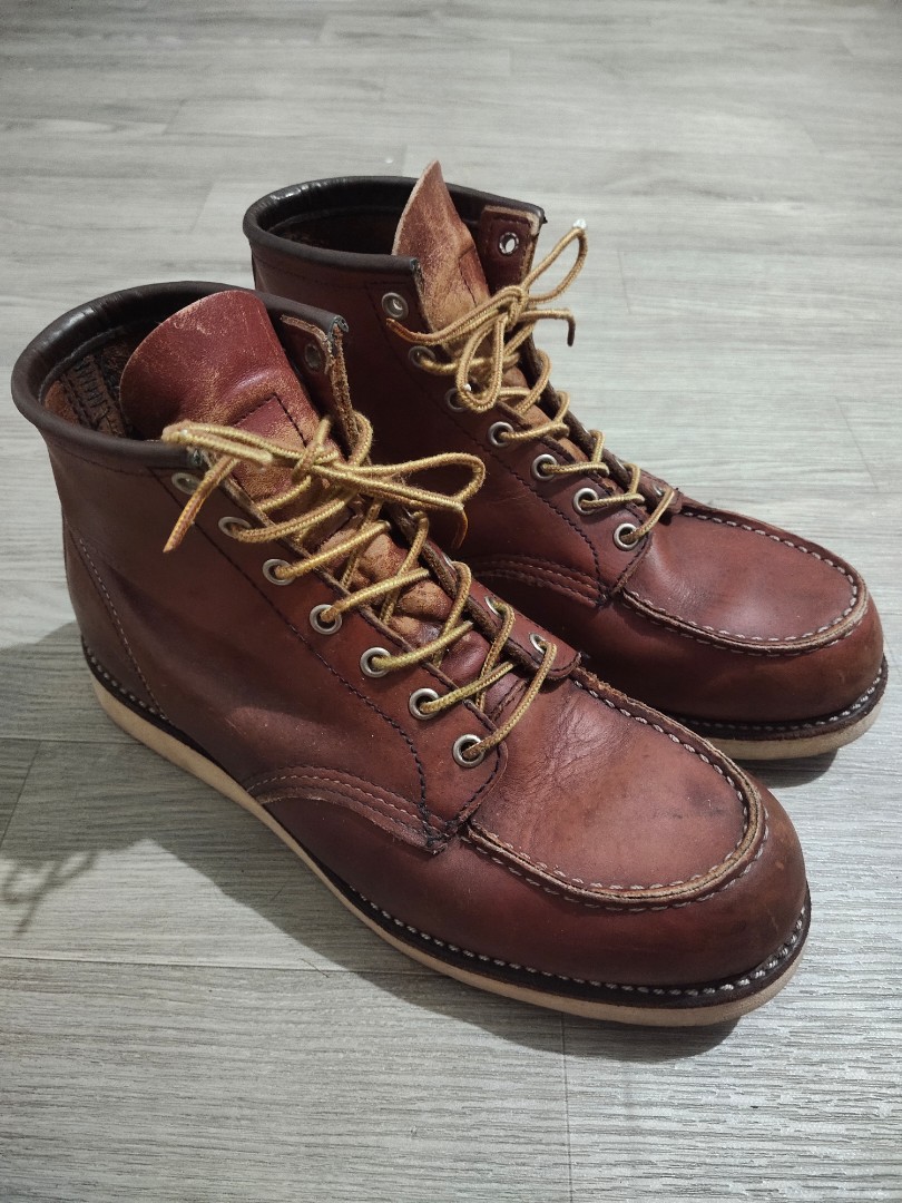 RED WING 8875 - Irish Setter Moctoe Oro Russet Boots, Men's Fashion ...
