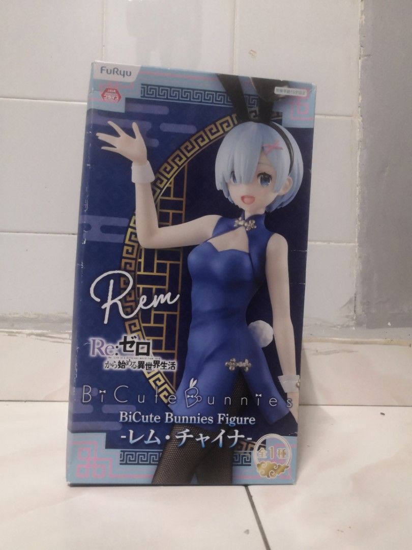 Furyu Re:Zero BiCute Bunnies Rem Figur – 30 Cm PVC Statue | Sammelfigur Aus Re:Zero