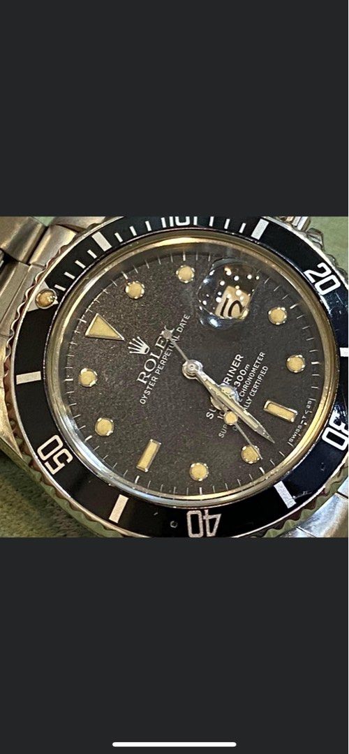 Rolex submariner store 16800 production years