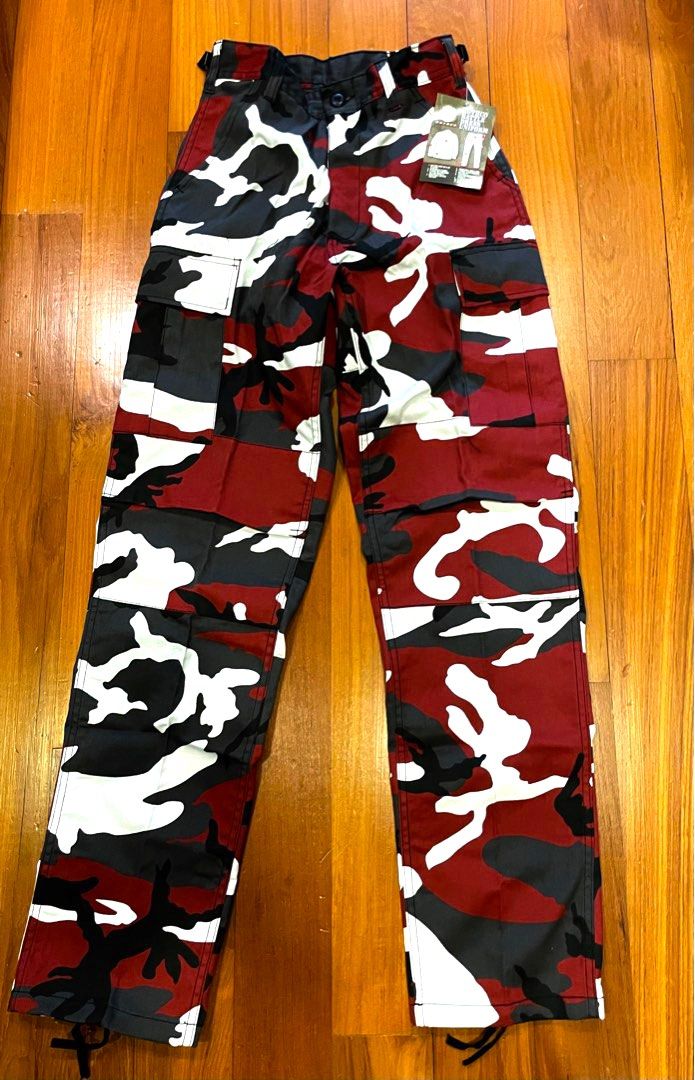 Rothco Tactical BDU Pants Red Camo. Size XS Men s Fashion