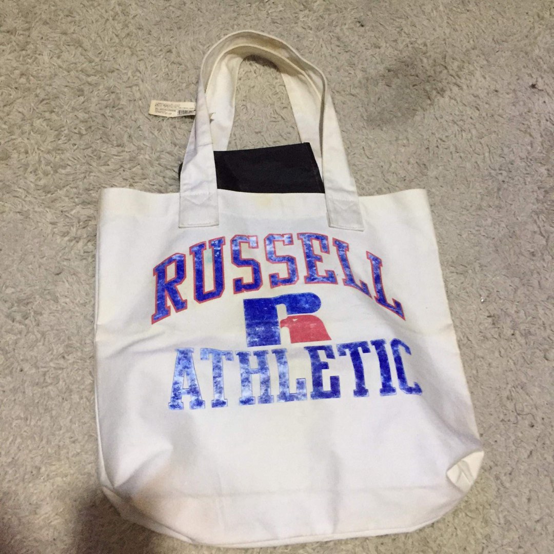 Russel athletic tote bag, Men's Fashion, Bags, Sling Bags on Carousell