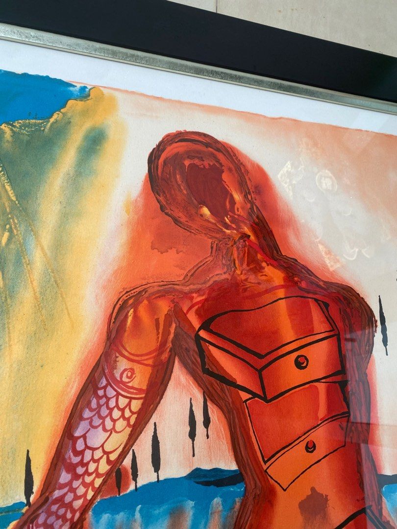Salvador Dali artist proof. Hand signed, Hobbies & Toys, Stationery ...