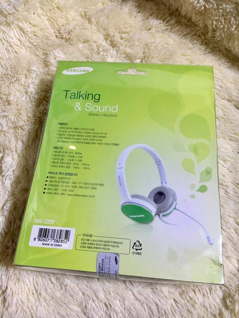Samsung Talking Sound Steareo Headset Audio Headphones Headsets samsung-talking-sound-steareo-headset-audio-headphones-headsets