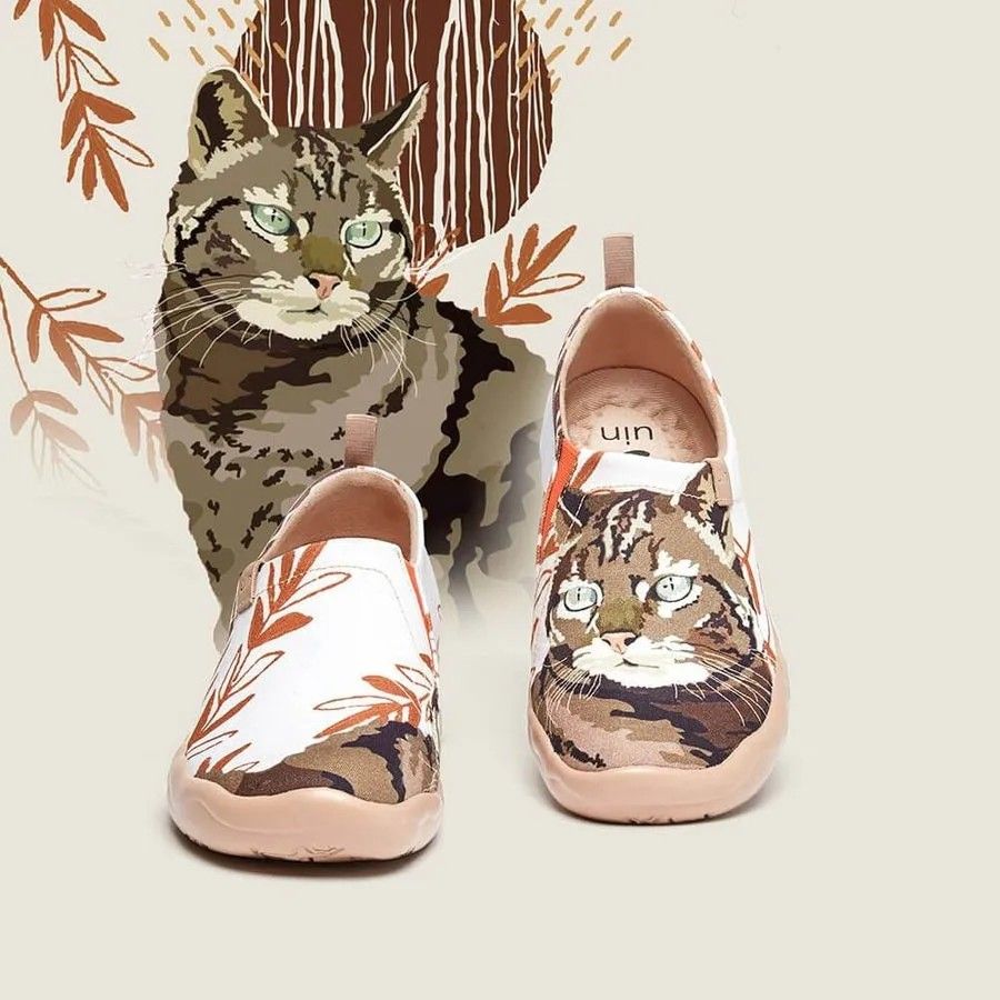 Sepatu UIN Footwear Singapore Fluffy Kitty Women Shoes, Fesyen Wanita