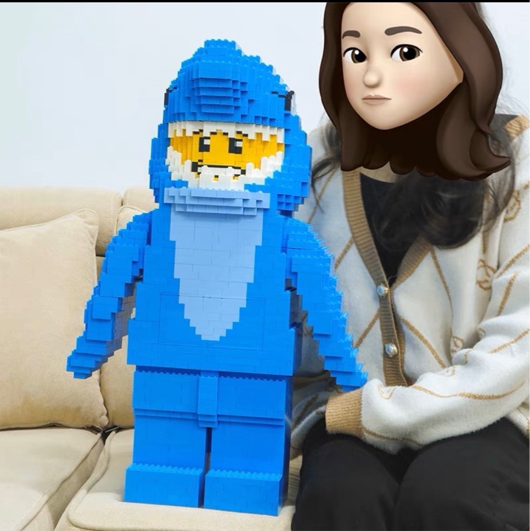 Lego shark man outlet