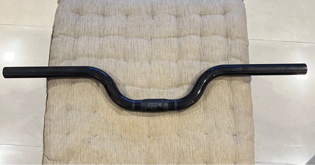 SMC M90 carbon Mid Riser gloss handlebar for Brompton, Sports