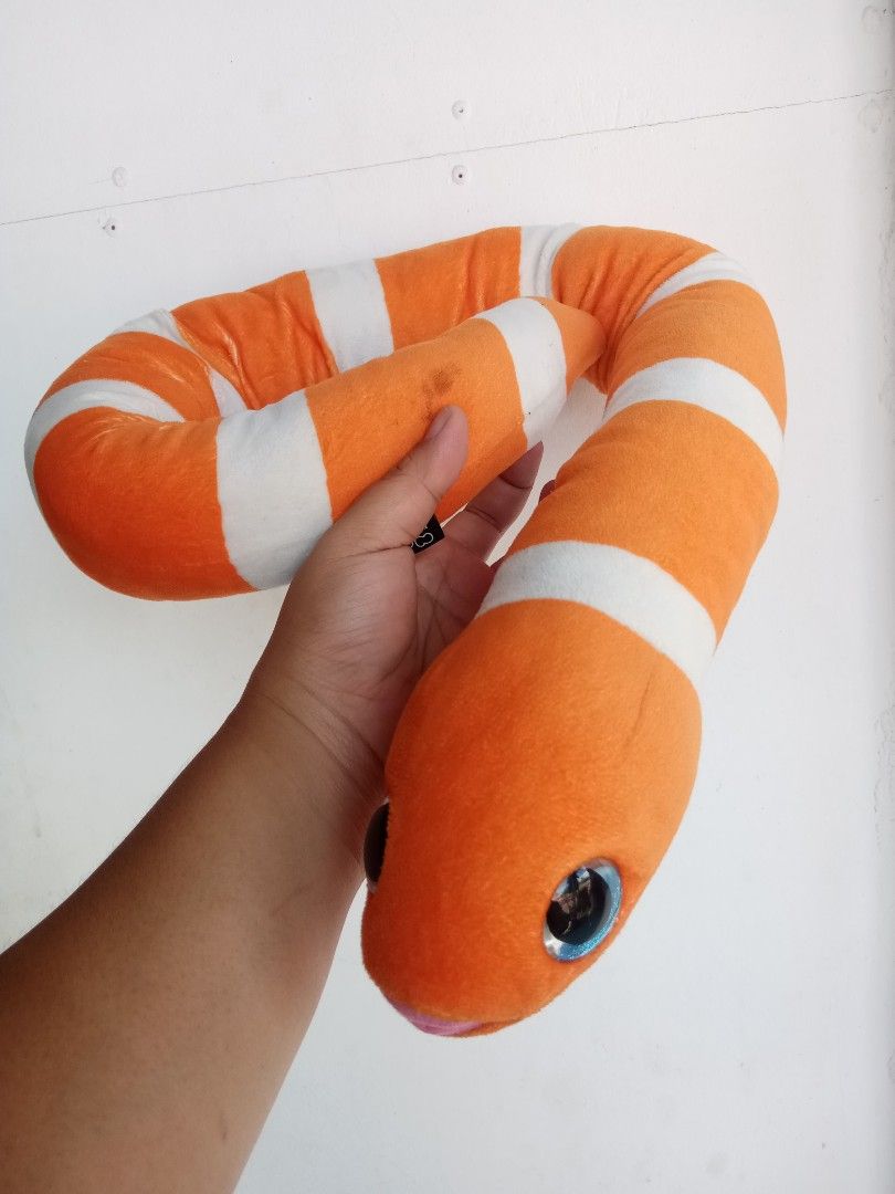 Snake plushy, Hobbies & Toys, Memorabilia & Collectibles, Fan Merchandise on Carousell