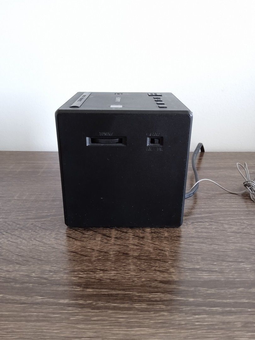 SONY ICFC1 Black LED Alarm Clock, Furniture & Home Living, Home Decor