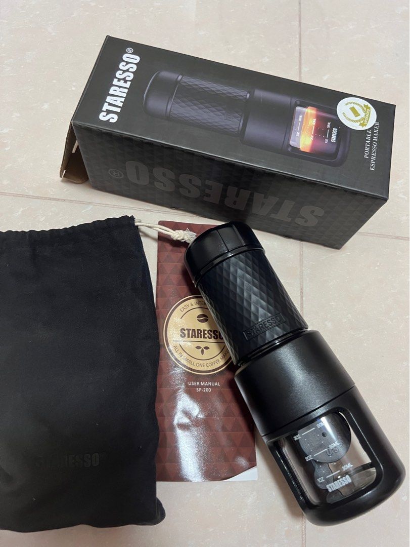 Staresso Portable Espresso Maker Coffee Machine Maker Latte Crema, TV