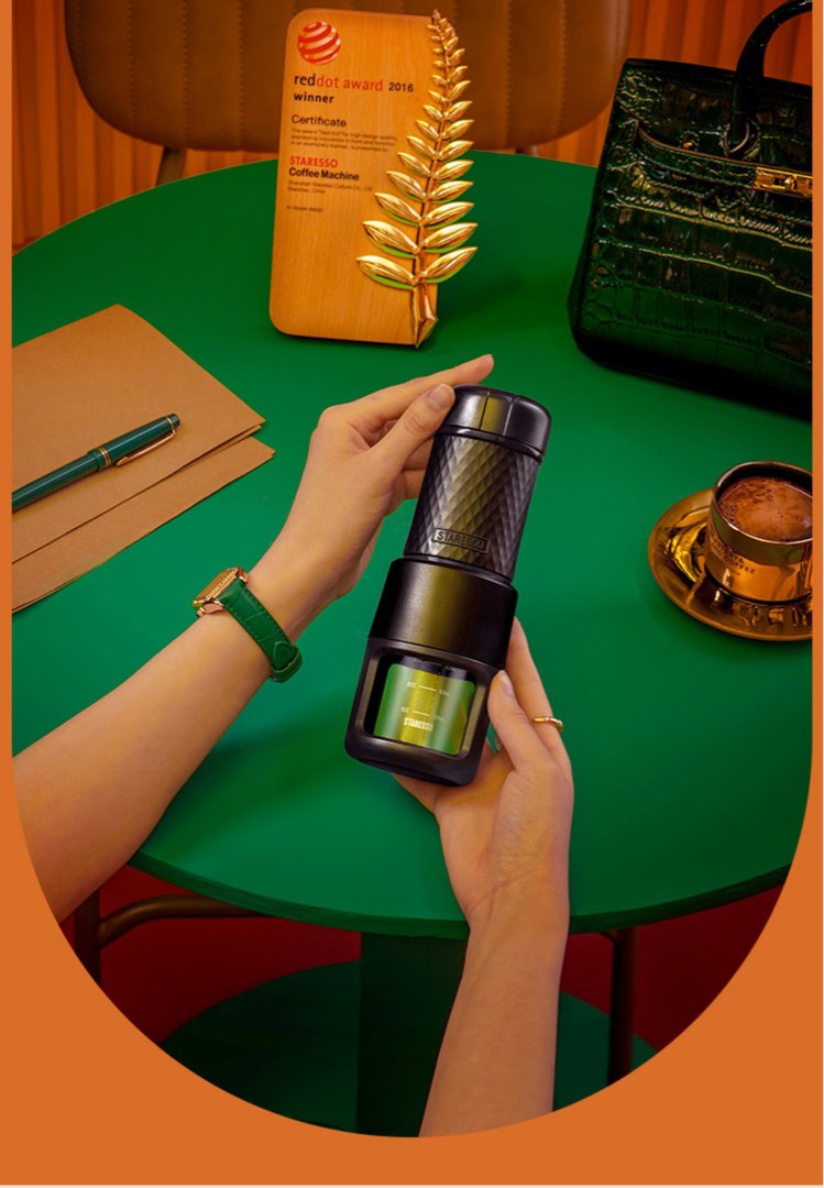 Staresso Portable Espresso Maker Coffee Machine Maker Latte Crema, TV