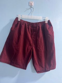 Straightforward Maroon Shorts