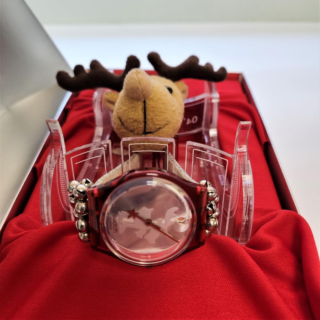 SWATCH CHRISTMAS COLLECTION, Luxury, Watches on Carousell