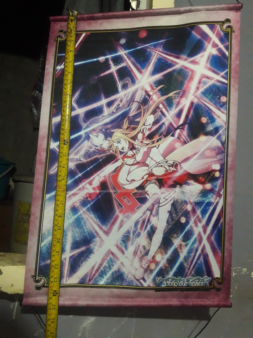 Sword Art Online Wall Scroll, Hobbies & Toys, Memorabilia