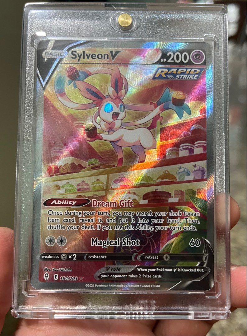 Sylveon V, Hobbies & Toys, Toys & Games on Carousell