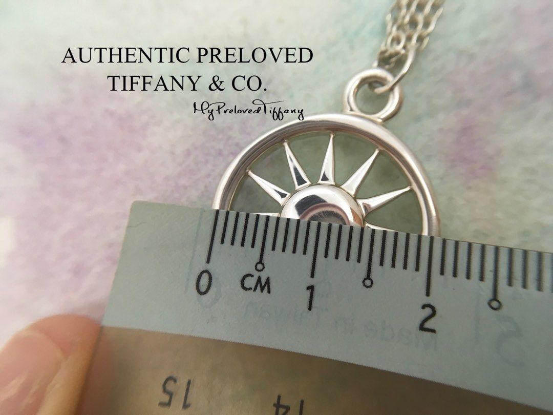 Tiffany on sale compass necklace