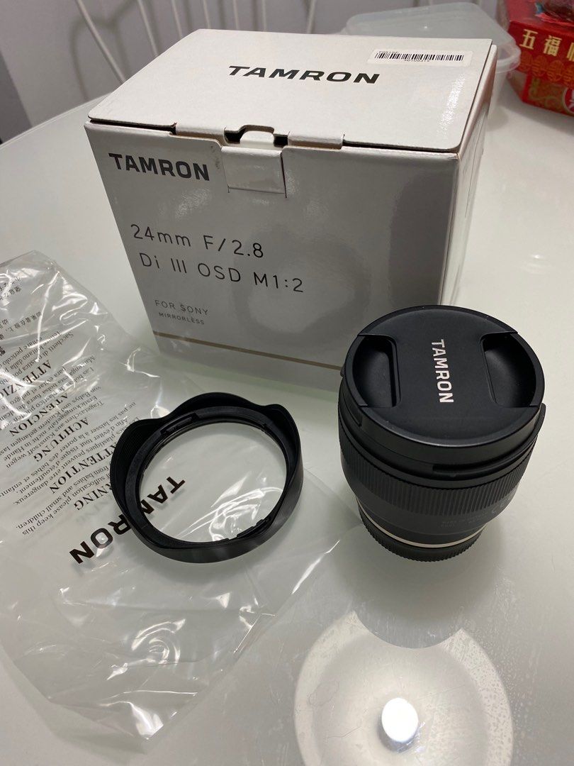 Tamron 24mm f2.8 Sony from/apsc lens, Photography, Lens & Kits on Carousell