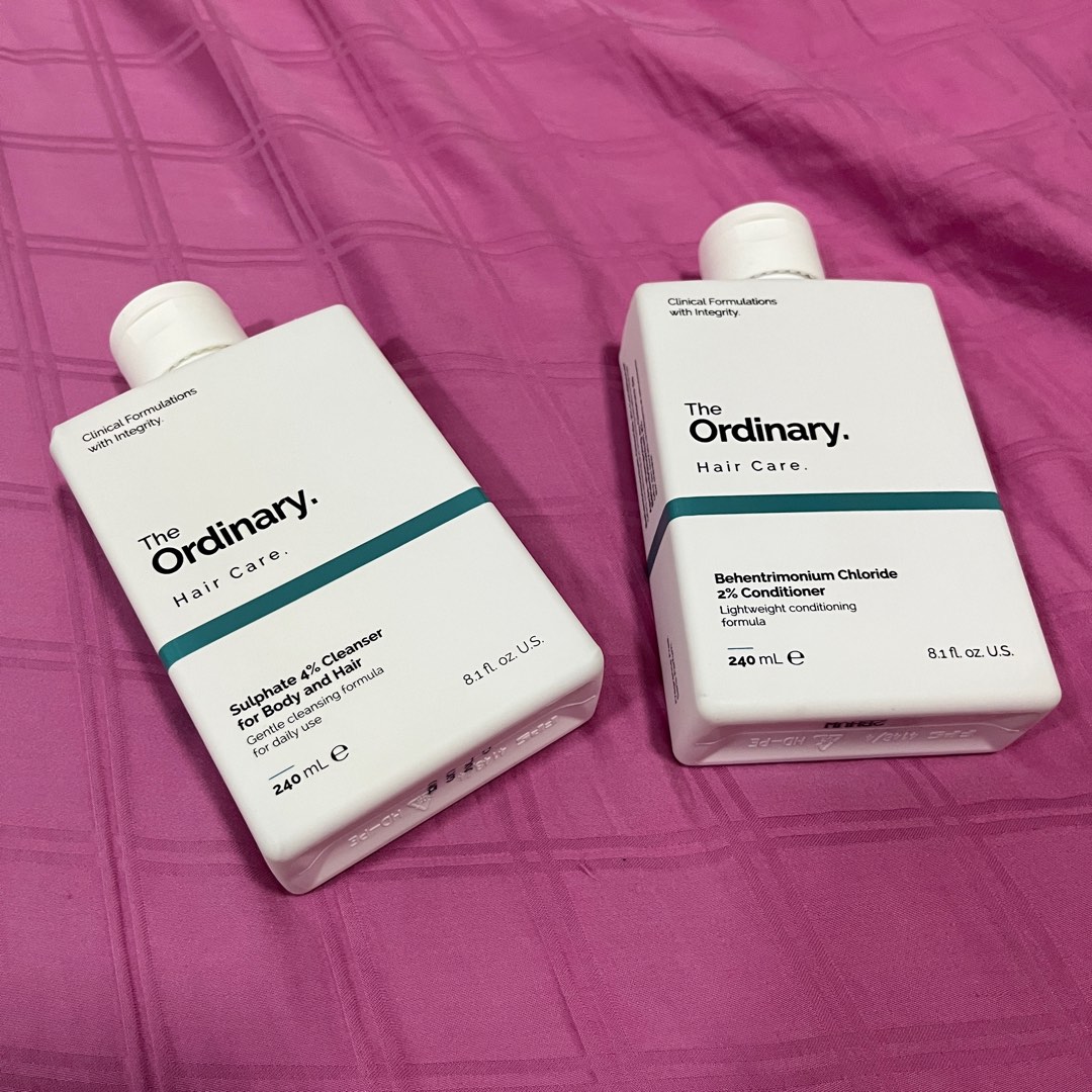 The ordinary hair care shampoo & conditioner, Beauty & Personal Care, Hair on Carousell