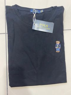The Polo Bear Tee Embroidered Logo by Ralph Lauren