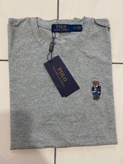 The Polo Bear Tee Embroidered Logo by Ralph Lauren