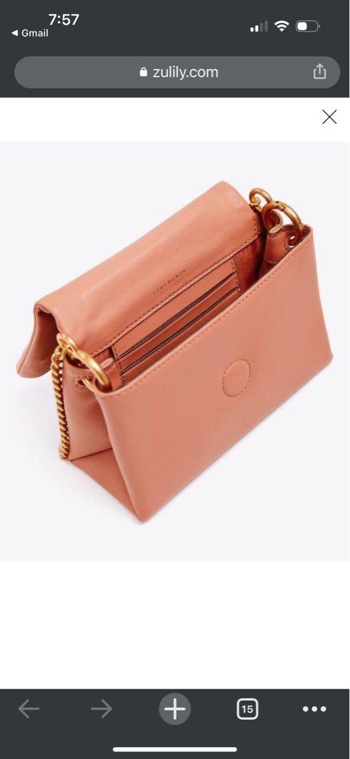 Tory Burch Greer Leather Mini Crossbody Bag