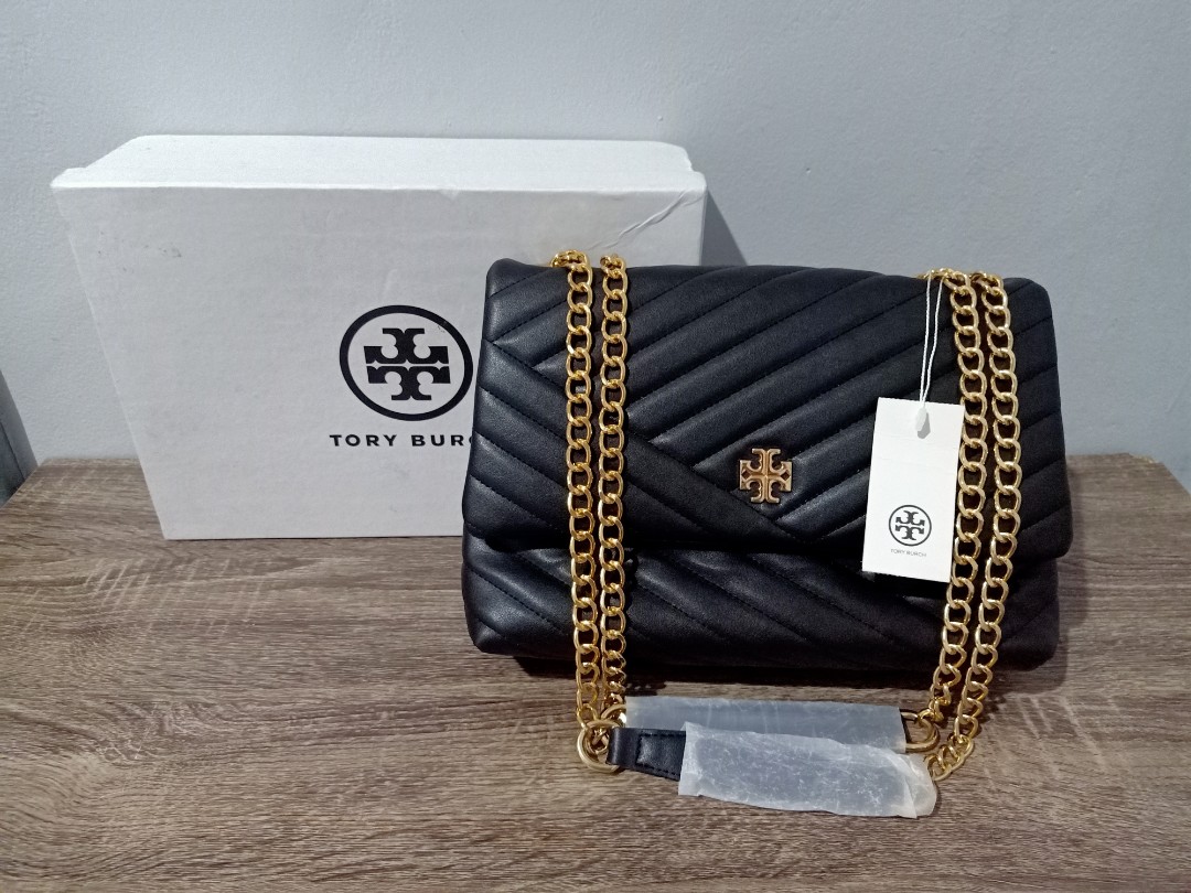 TORY BURCH BAG + BOX, Fesyen Wanita, Tas & Dompet di Carousell