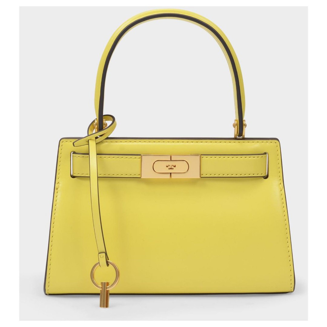Tory Burch Radziwill Petite Bag in Yellow Leather, Luxury, Bags & Wallets  on Carousell