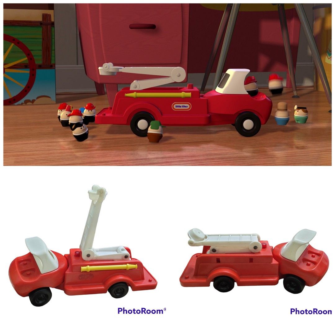 Little tikes fire truck toy store story