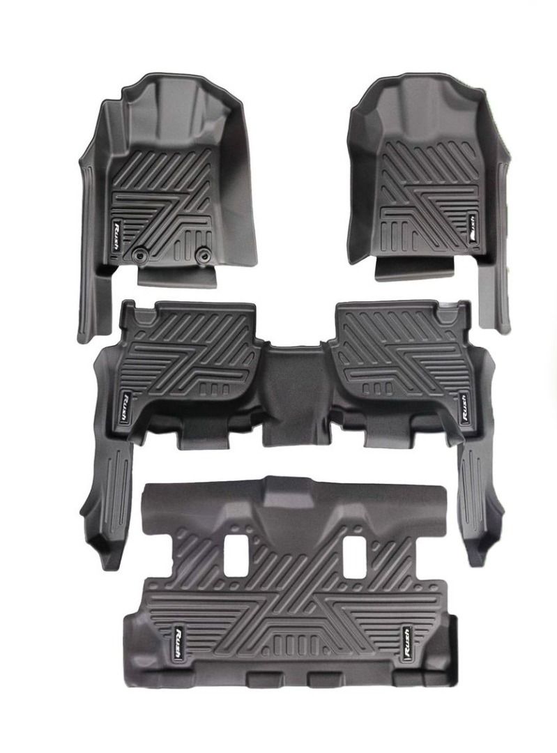 Toyota Rush 2018 to 2023 7seater 5D Deep Dish Floor Matting, Car Parts