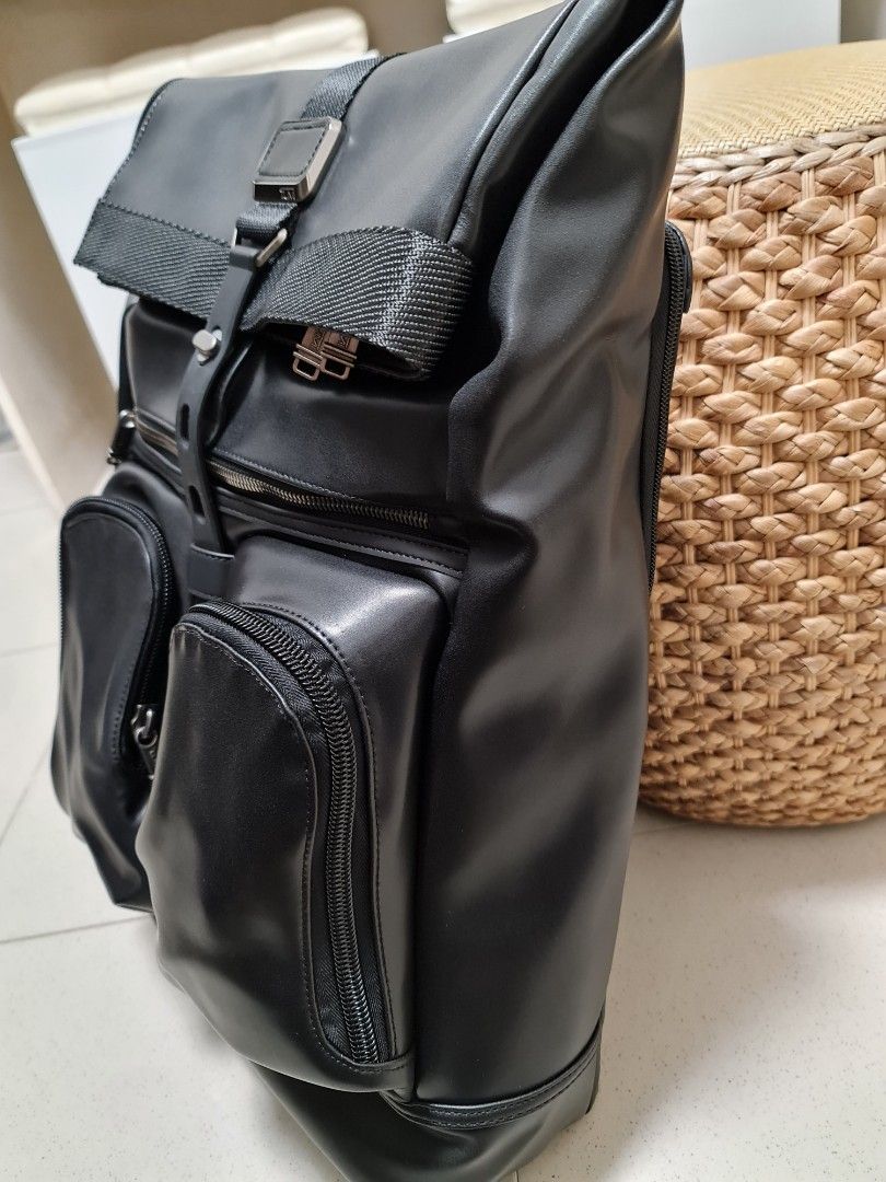 Tumi london roll top backpack sale 2025
