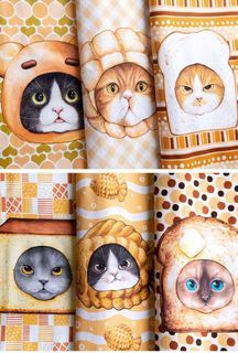 Uncle Cat 貓叔叔定位布 Bread Cat 麵包貓