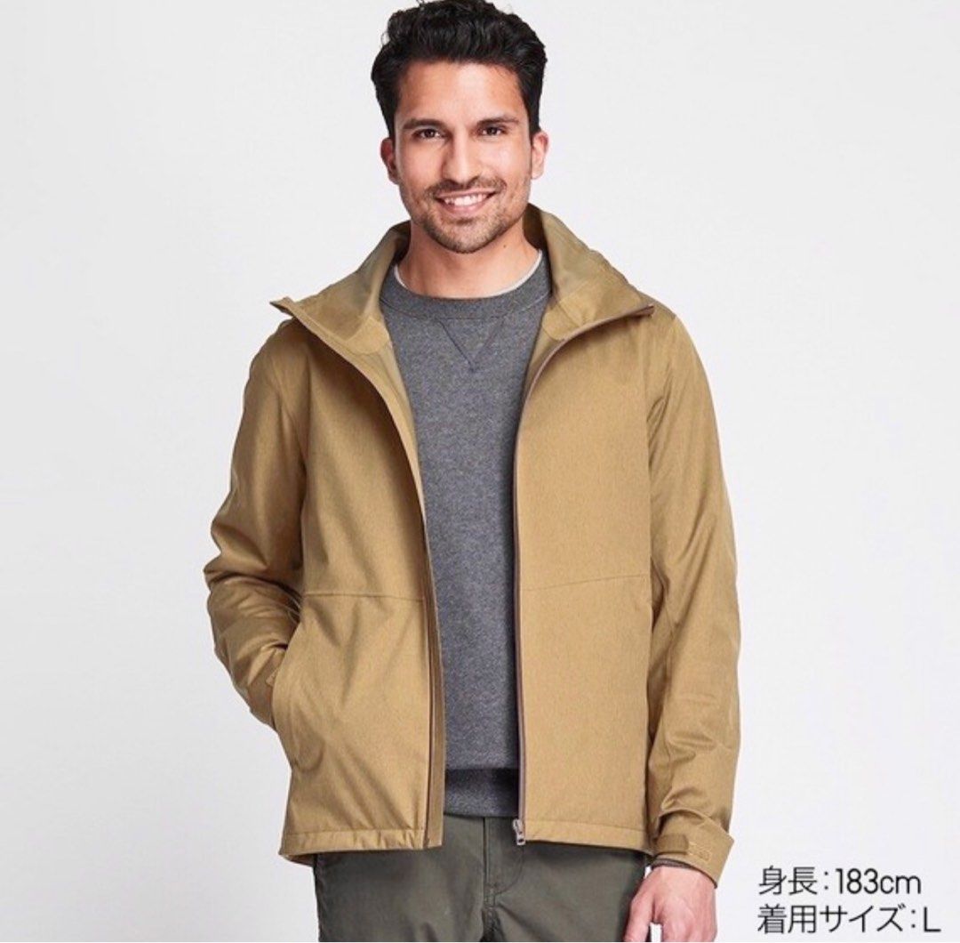 UNIQLO BLOCKTECH PARKA PIT 19.5 Men s Fashion Coats Jackets