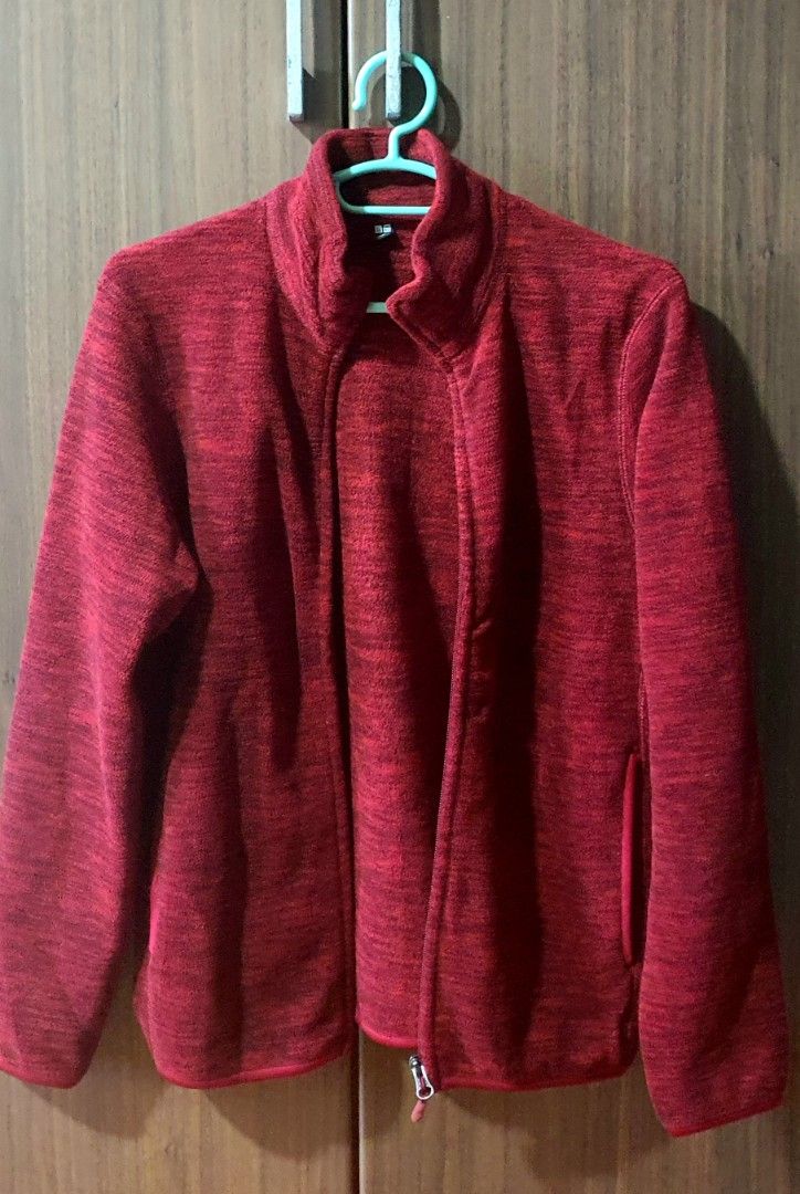 Uniqlo fleece jacket, Women's Fashion, Coats, Jackets and Outerwear on