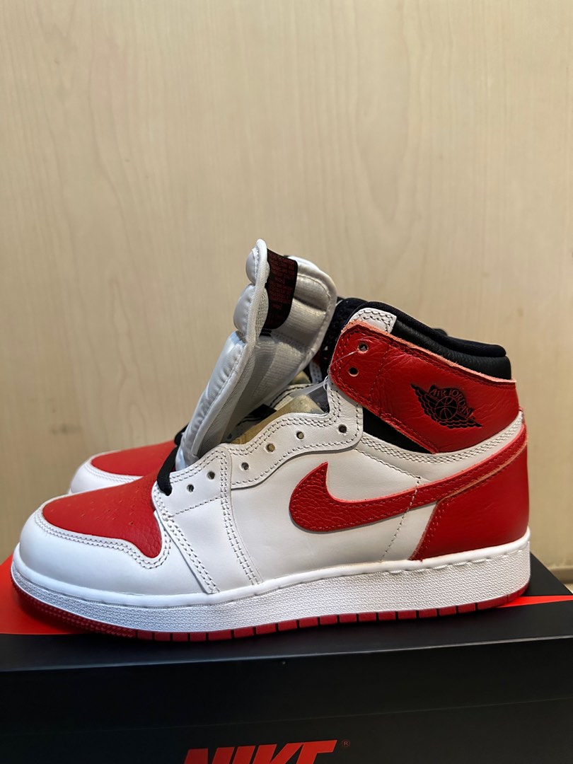 US 7y) BNDS Air Jordan 1 High Heritage, Men's Fashion, Footwear, Sneakers  on Carousell