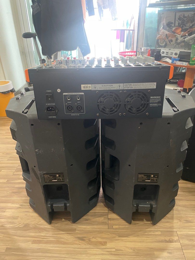 USB Powered mixer with Ramsa speaker, Audio, Soundbars, Speakers