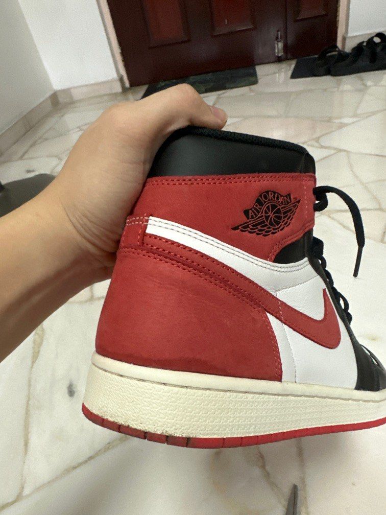 Air jordan 1 high track red sales