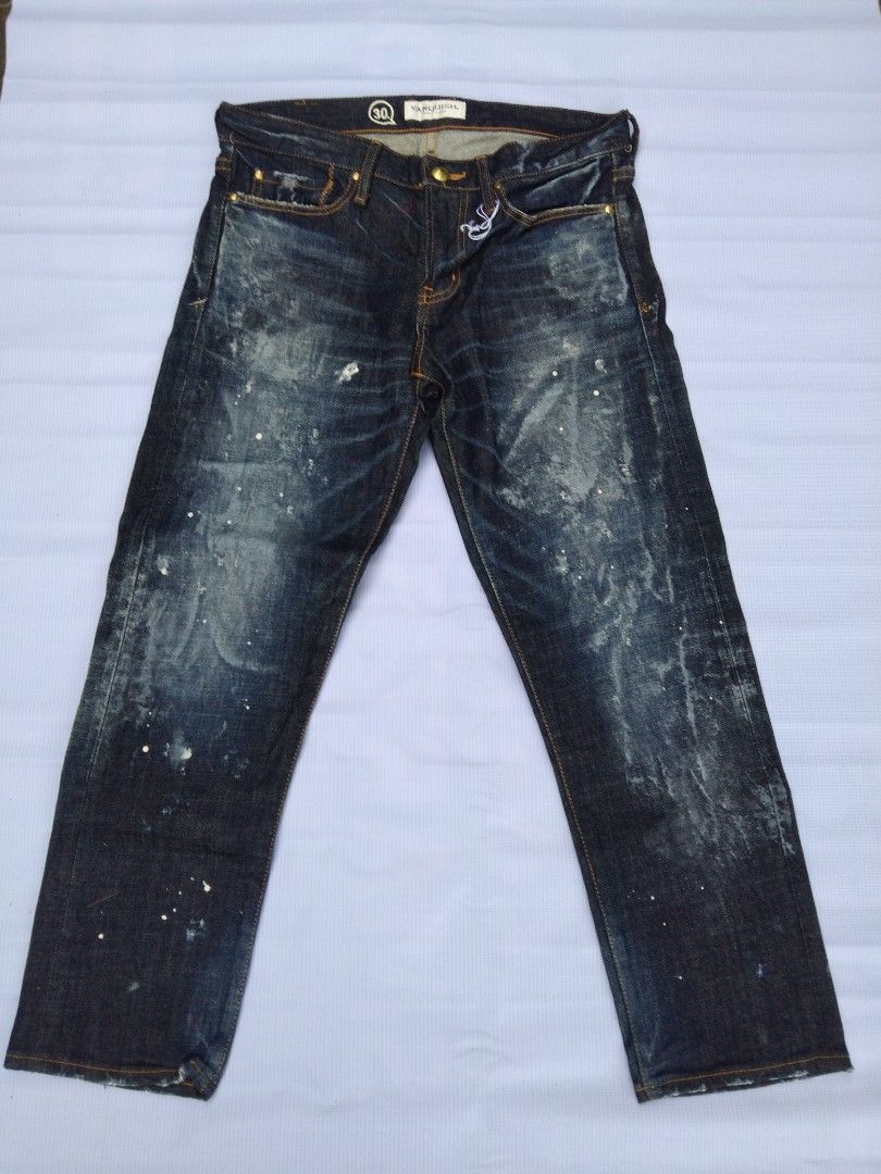 00s y2k VANQUISH flare denim pants 2500