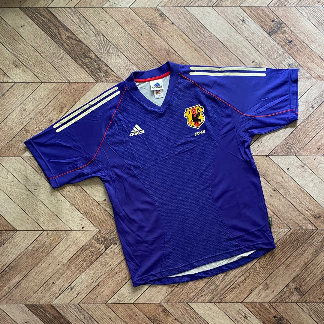 VINTAGE JAPAN FOOTBALL JFA JERSEY MADE IN JAPAN, Men's Fashion, Tops & Sets, Tshirts & Polo